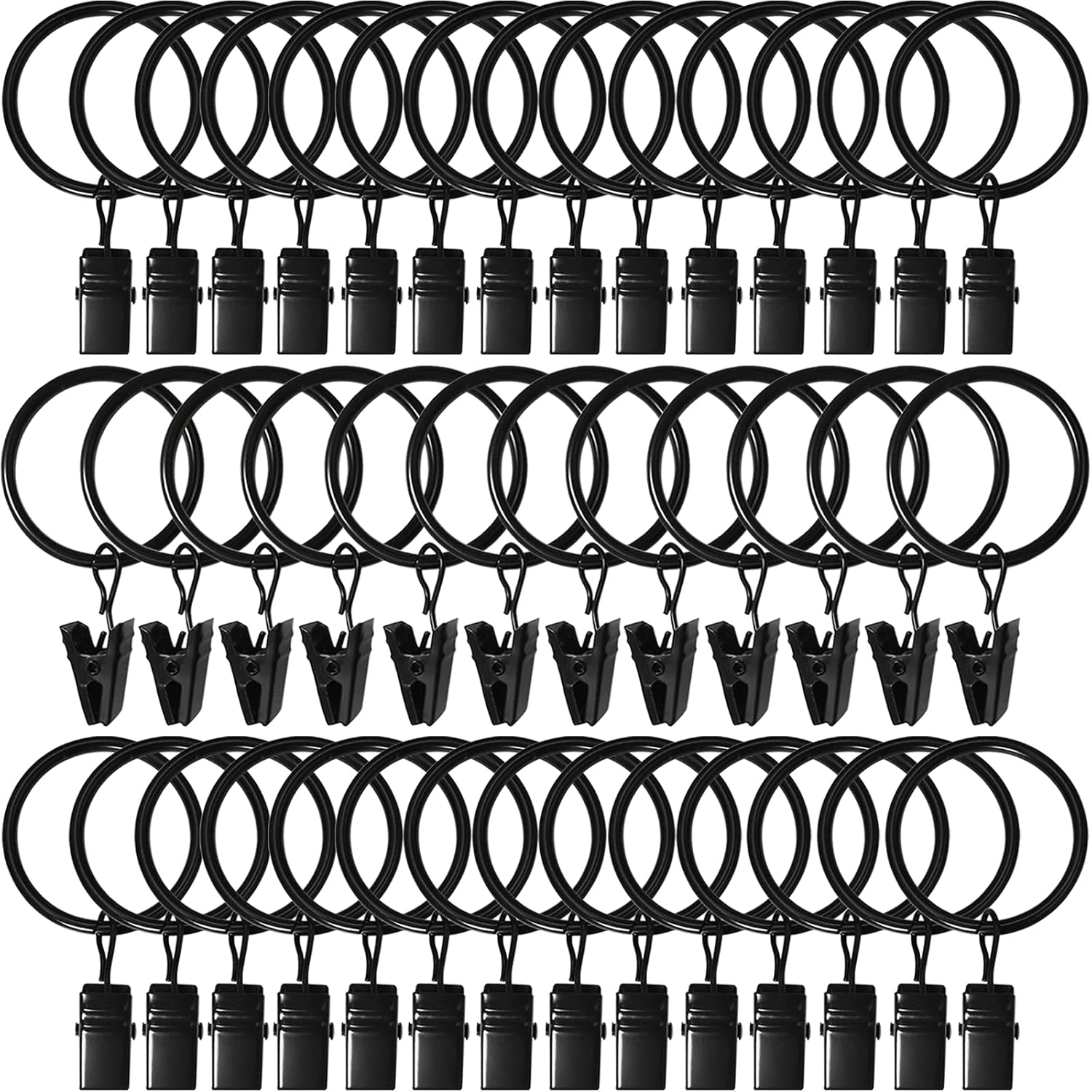 Curtain Rings with Clips